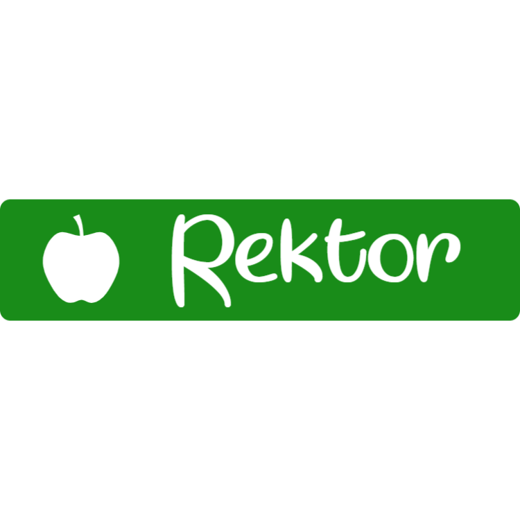 Grön namnskylt för rektor