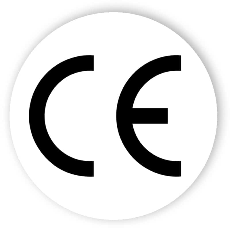 CE-logotypen (rund)