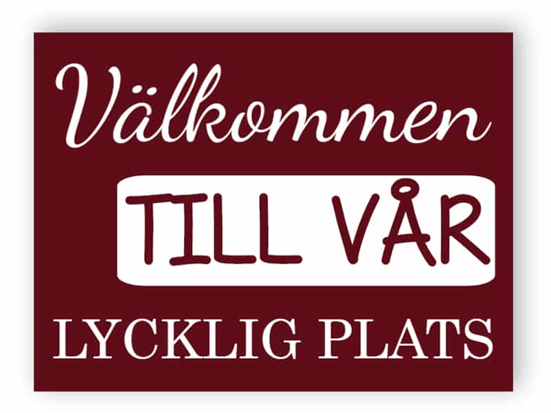 Välkommen