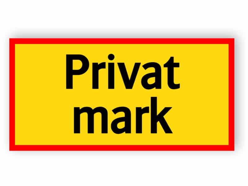 Privat mark