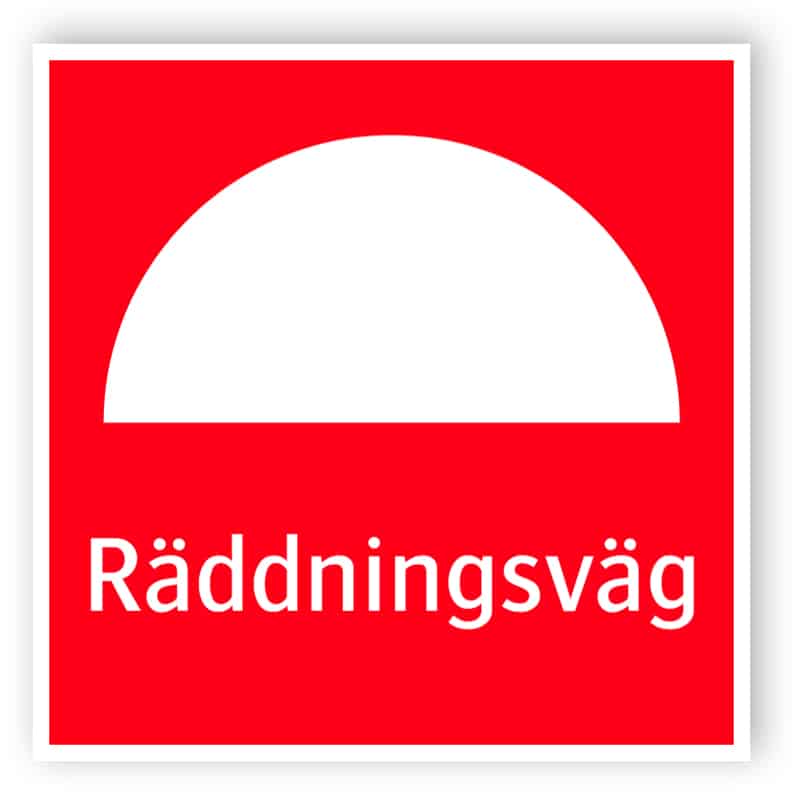 Räddningsväg