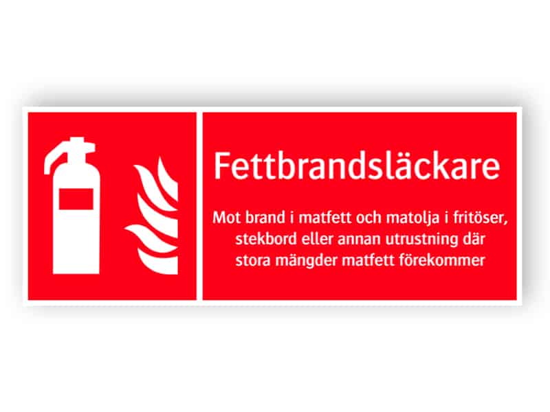 Fettbrandsläckare