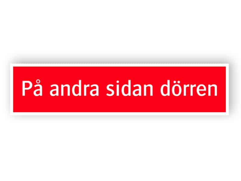 På andra sidan dörren