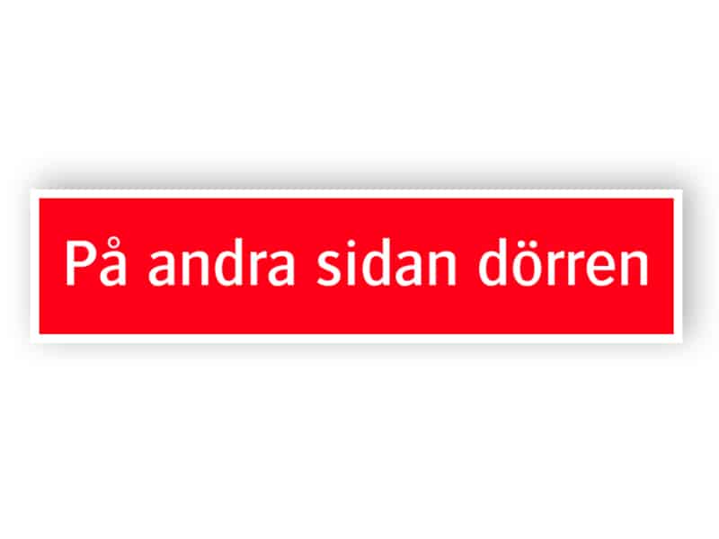 På andra sidan dörren