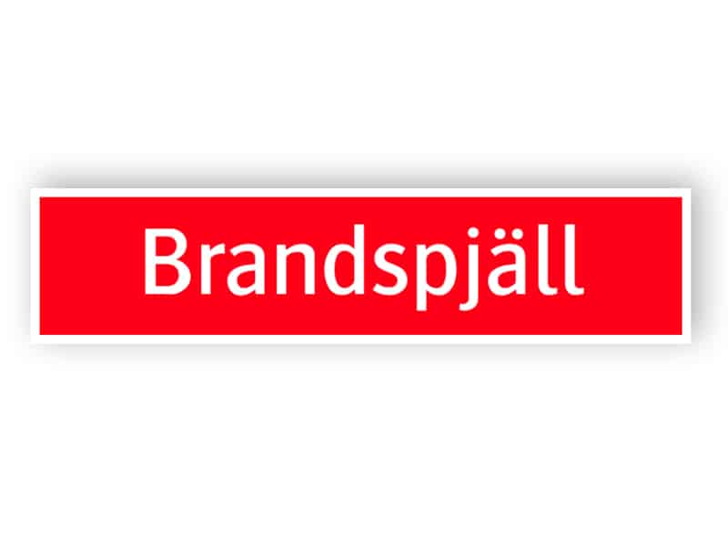 Brandspjäll 1