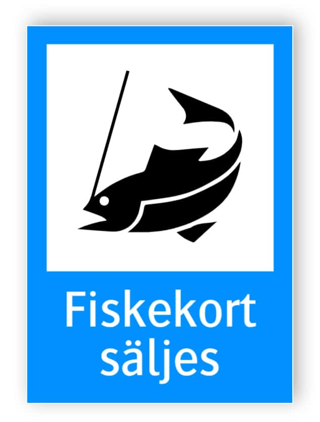 Fiskekort Säljes