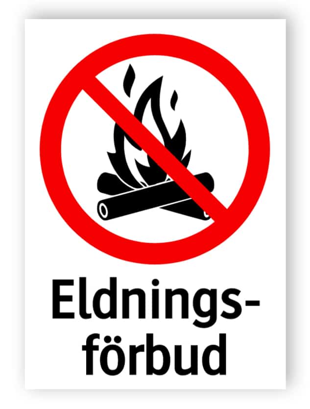 Eldningsförbud