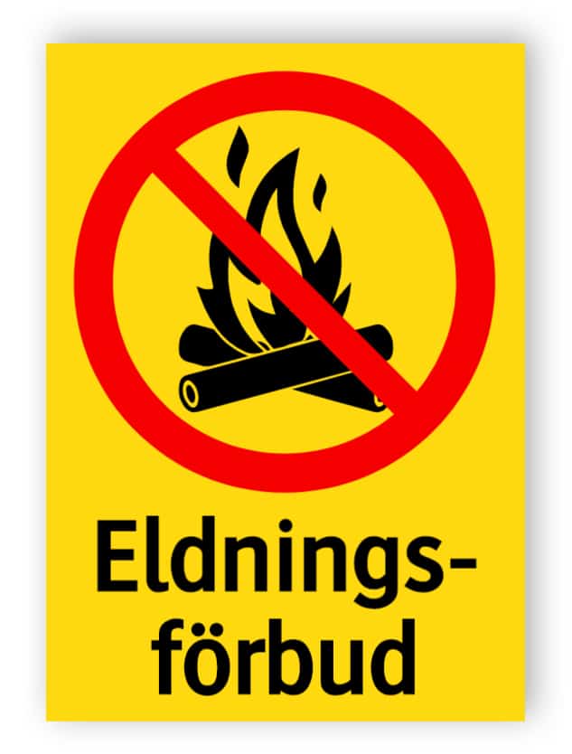 Eldningsförbud 1