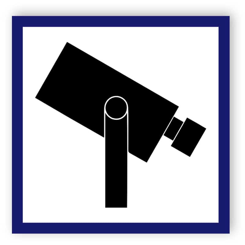 Kameraövervakning-symbol