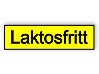 Laktosfritt