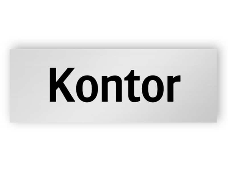 Kontor skylt