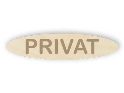 Privat - Träskyltar