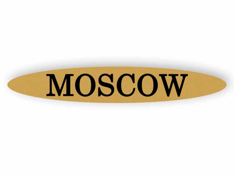 Moskva - Guld tecken