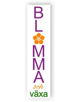 Blomma och växa tecken