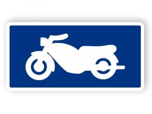 Symboltavla - Motorcykel