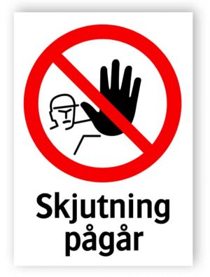 Skjutning pågår