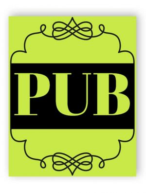 pub sign