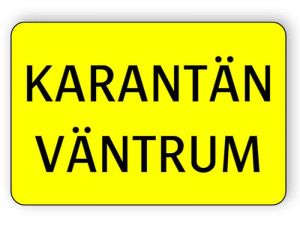 Karantän väntrum