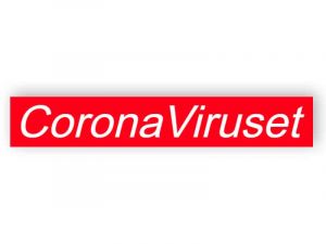 CoronaViruset - klistermärke