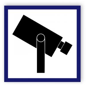 Kameraövervakning-symbol