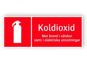 Brandsläckare koldioxid