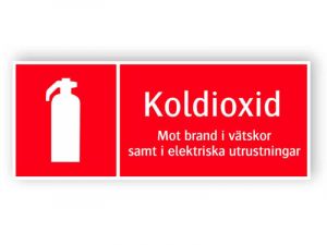 Brandsläckare koldioxid