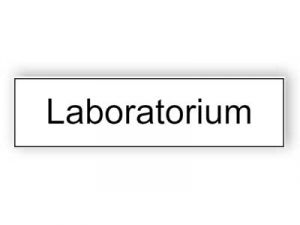 Vitt laboratorietecken