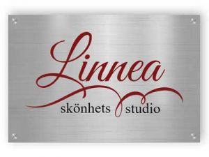 Linnea skönhetsstudio - Aluminiumskyltar