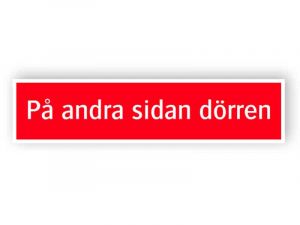 På andra sidan dörren