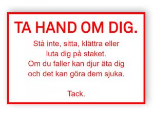 Husdjurskylt