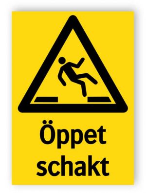 Öppet schakt