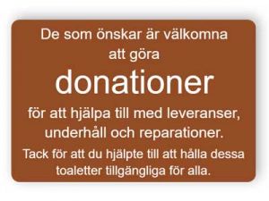 Välkommen att göra donationer