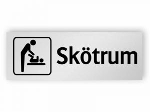 Skötrum skylt