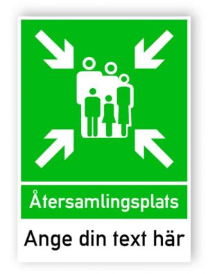 Återsamlingsplats – Valfri text