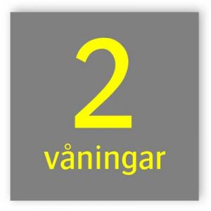 2 våningar - Alu-komposit