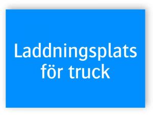 Laddningsplats för truck