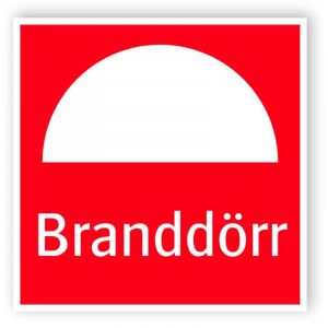 Branddörr