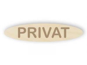 Privat - Träskyltar