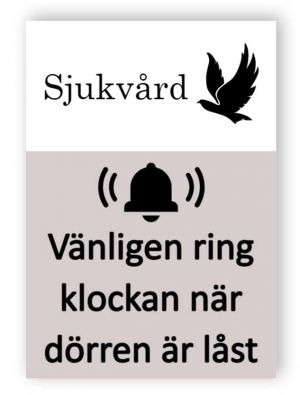 Anpassat ringklockatecken för företag