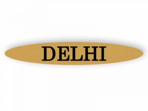 Delhi - Guld tecken