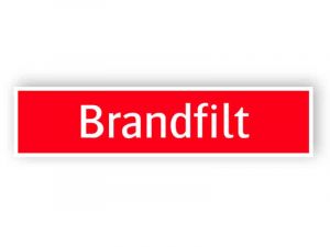 Brandfilt