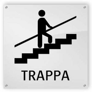 Trappa - Akrylskyltar