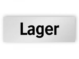 Lager skylt