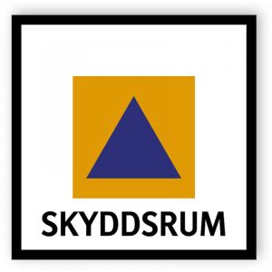 Skyddsrumsskylt