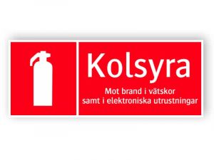Brandsläckare kolsyra 1