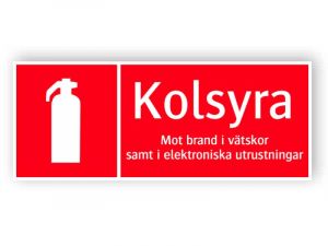 Brandsläckare kolsyra 1